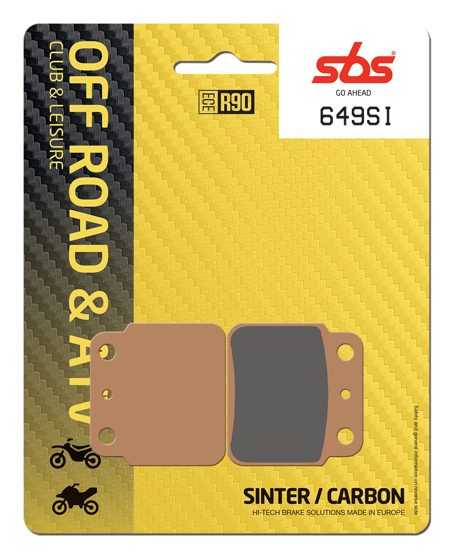 sbs Brake pad kit 649SI