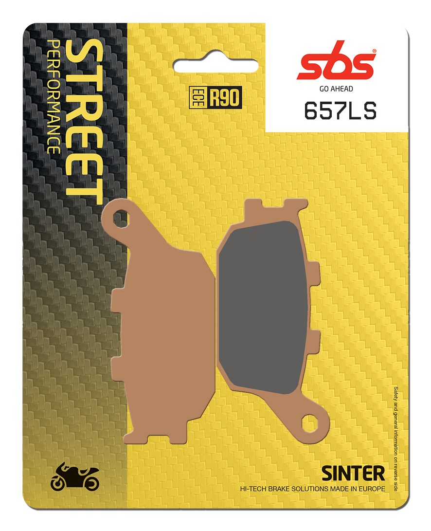 sbs Brake pad kit 657LS