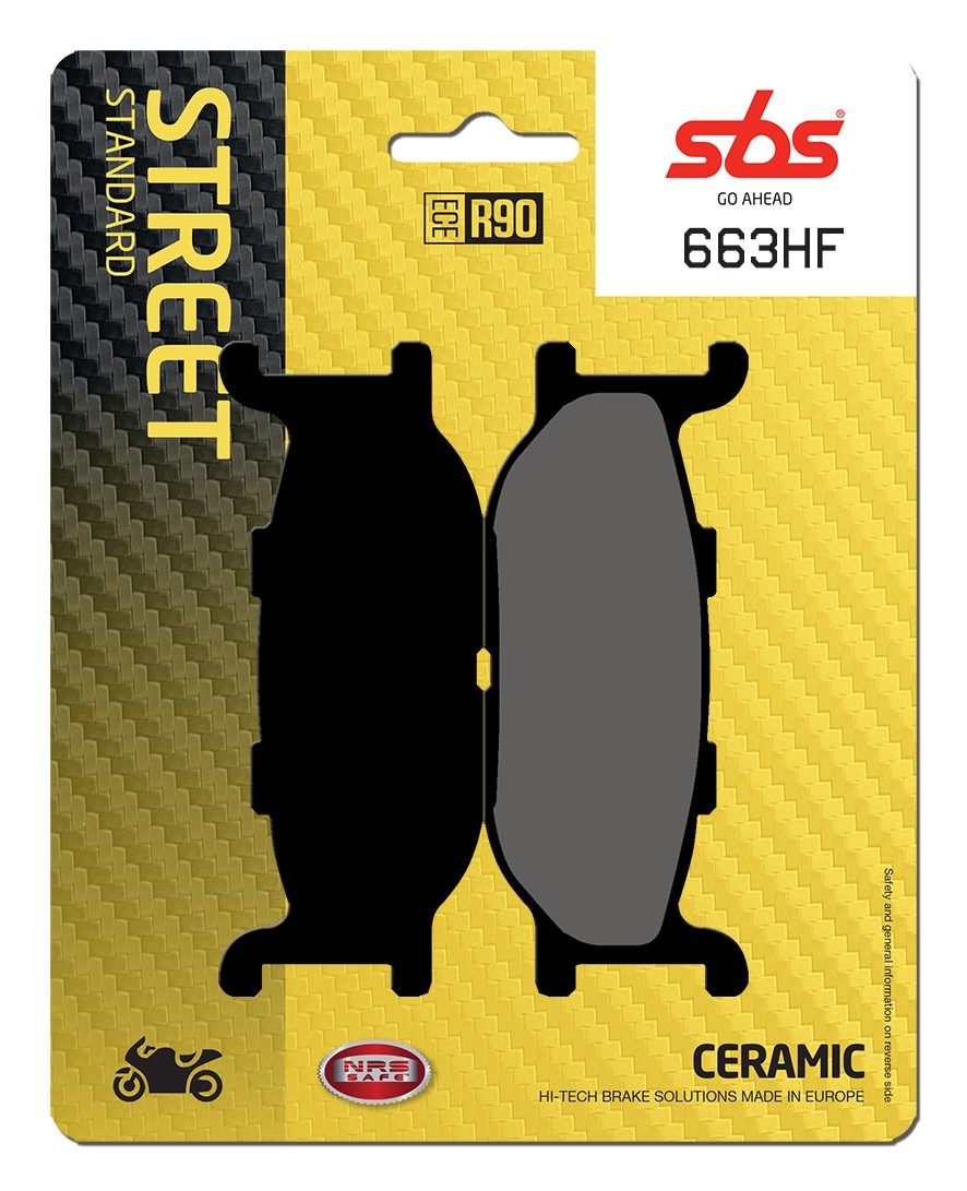 sbs Brake pad kit 663HF