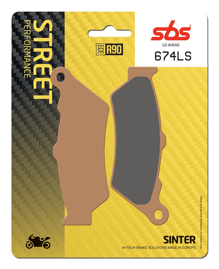 sbs Brake pad kit 674LS