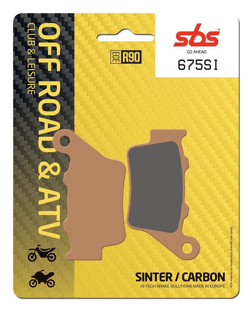 sbs Brake pad kit 675SI