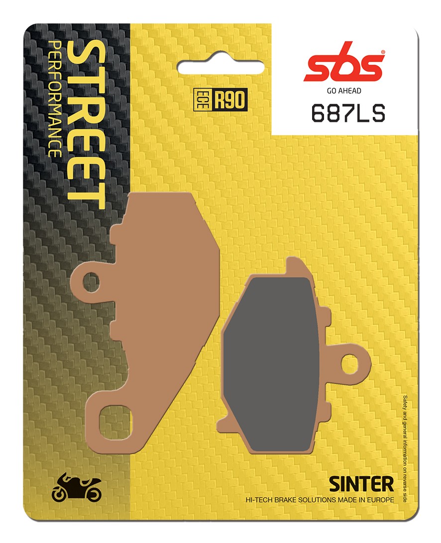sbs Brake pad kit 687LS