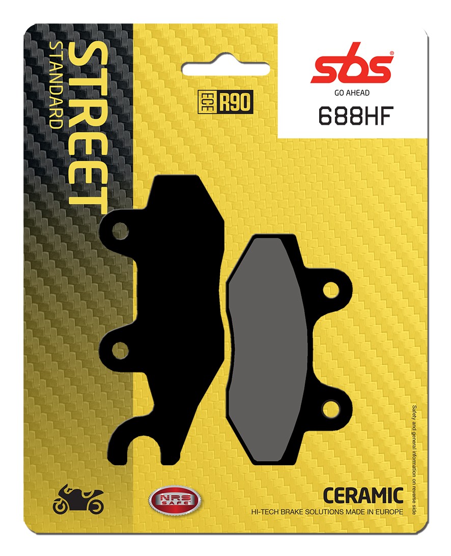 sbs Brake pad kit 688HF
