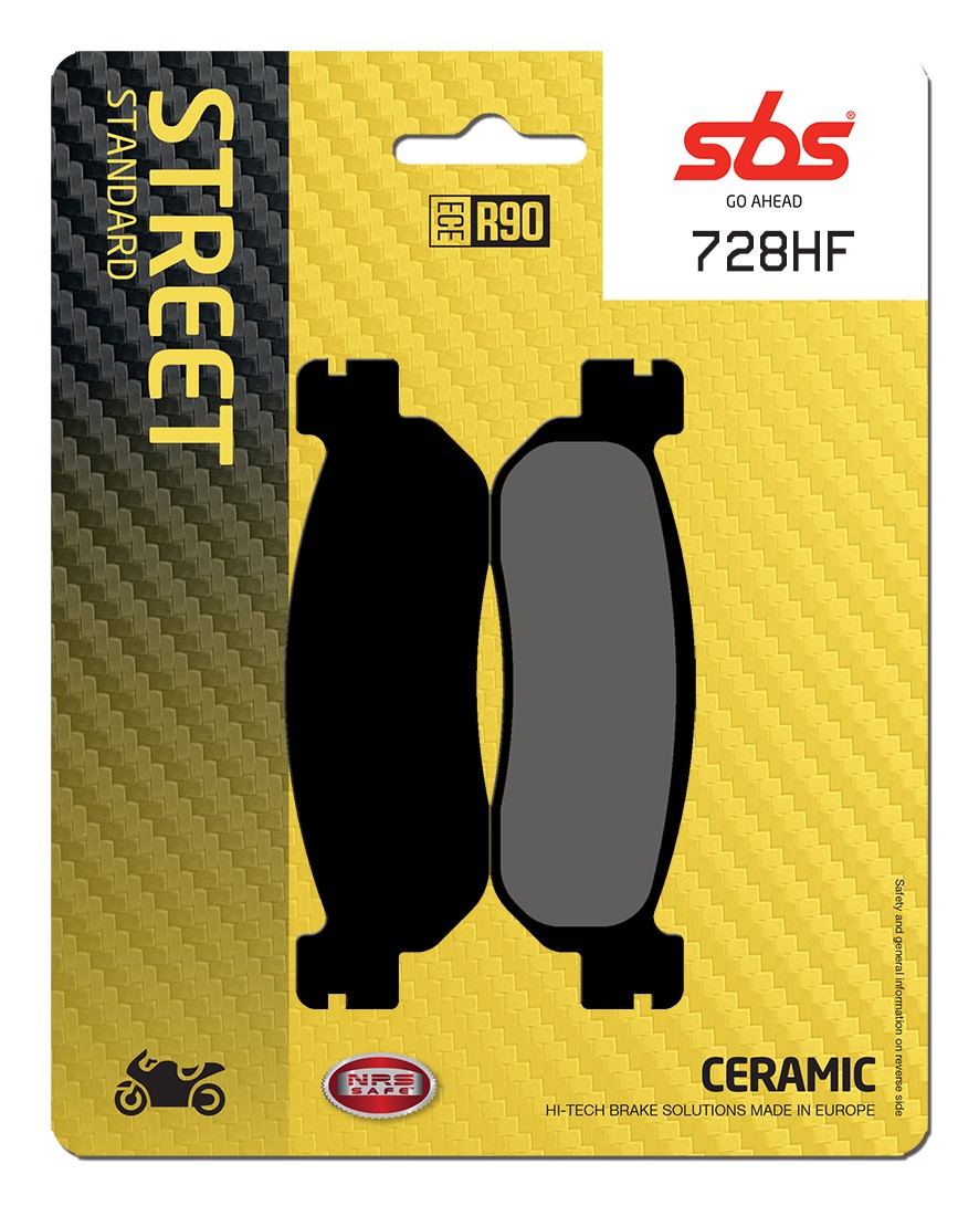 sbs Brake pad kit 728HF