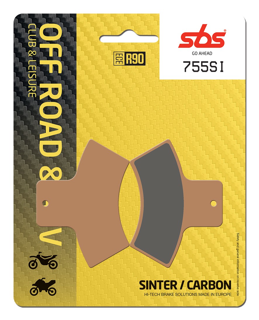 sbs Brake pad kit 755SI