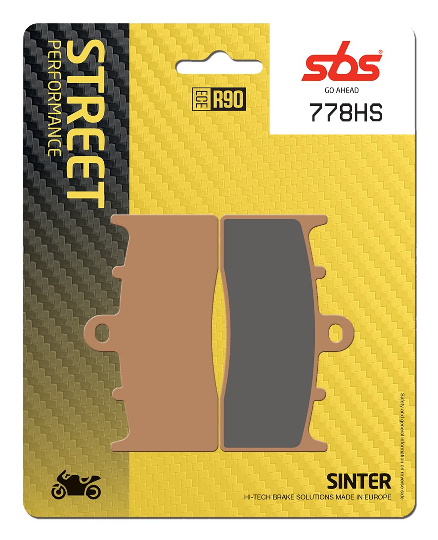 sbs Brake pad kit 778HS