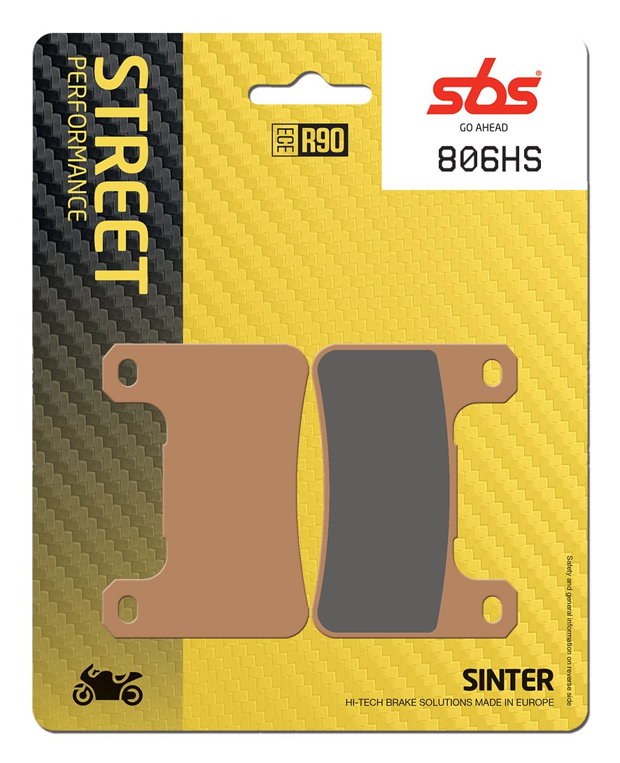 sbs Brake pad kit 806HS