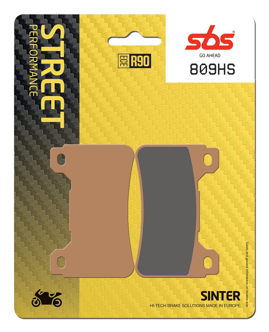 sbs Brake pad kit 809HS