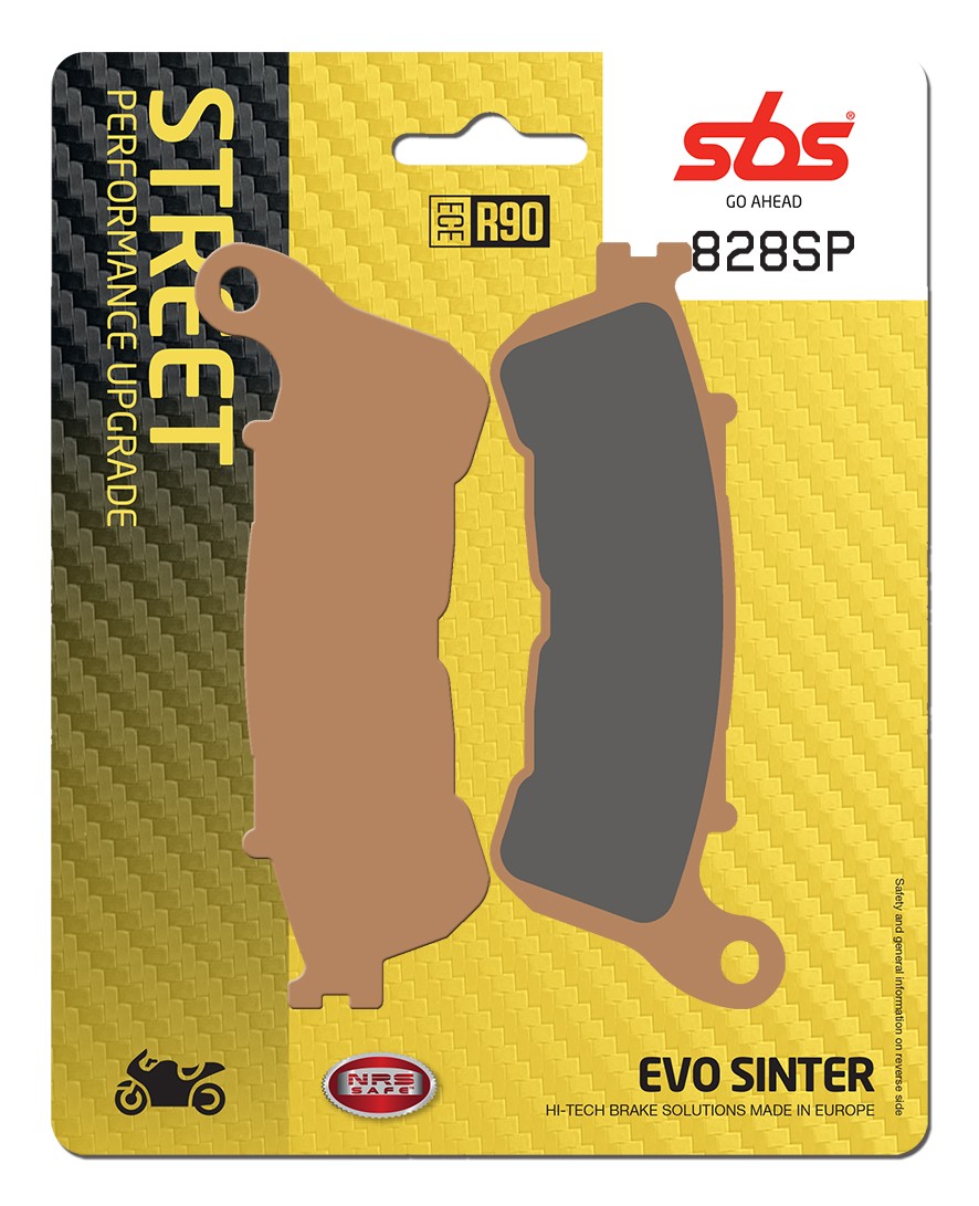 sbs Height: 44,9mm, Thickness: 8,8mm Brake pads 828SP buy