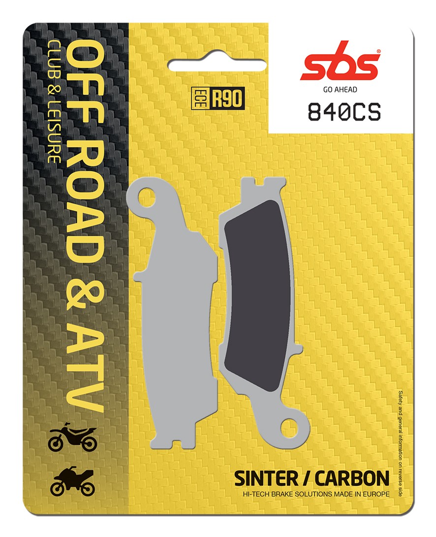 sbs Brake pad kit 840CS