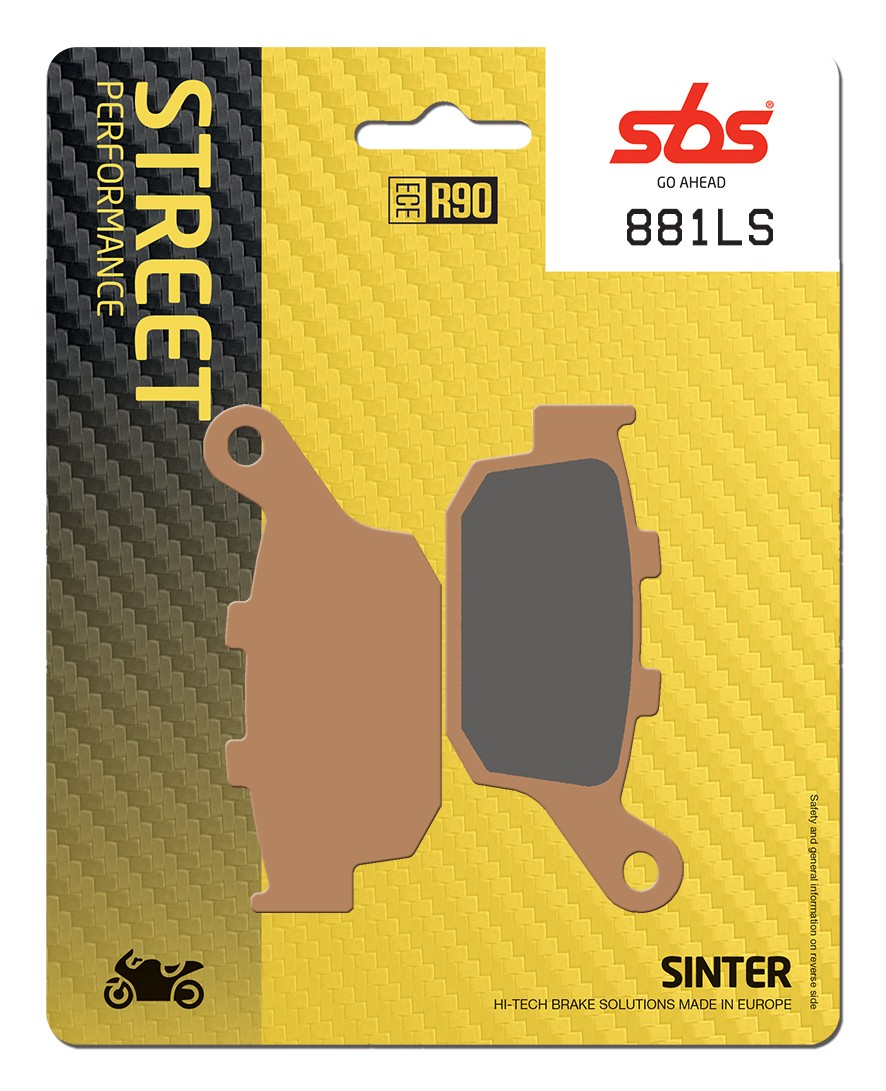 sbs Brake pad kit 881LS