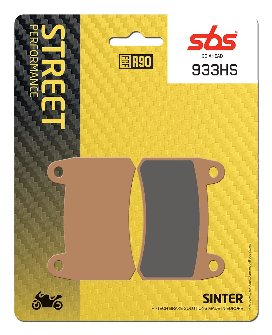 sbs Brake pad kit 933HS