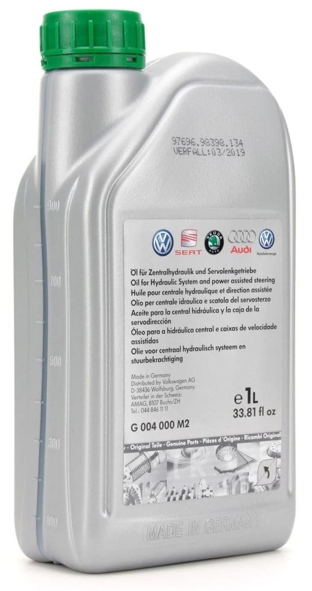 Original VAG Central hydraulic oil G004002M2 for VW PASSAT