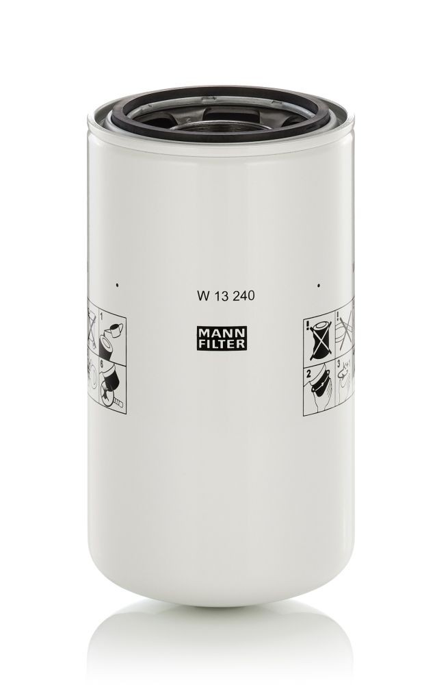 MANN-FILTER 136 mm Filter, Arbeitshydraulik W 13 240 kaufen