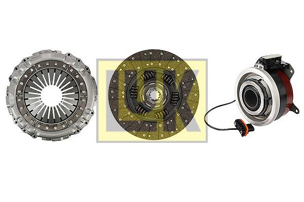 LuK with central slave cylinder, 430mm Ø: 430mm Clutch replacement kit 643 3469 33 buy