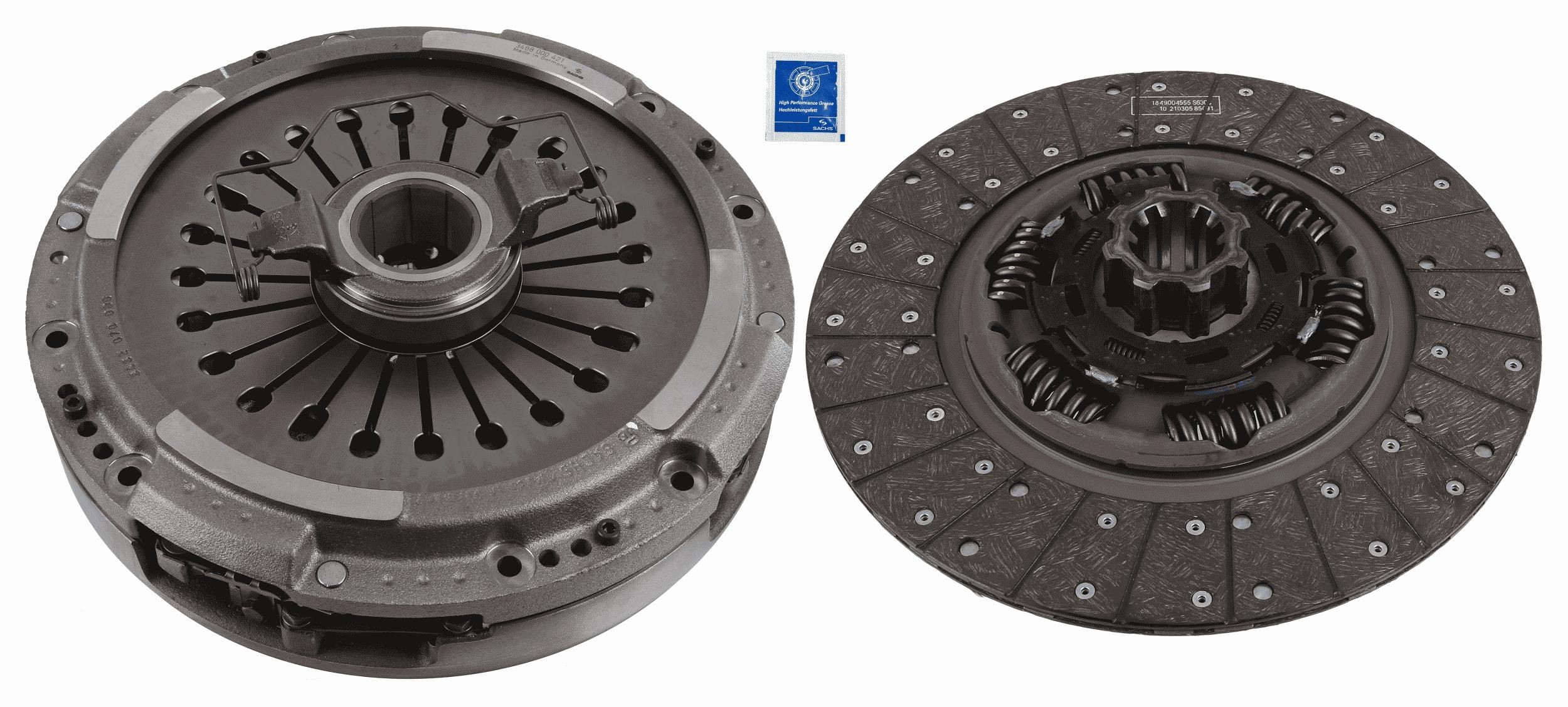 SACHS with clutch release bearing, 400mm Ø: 400mm Clutch replacement kit 3400 700 707 buy