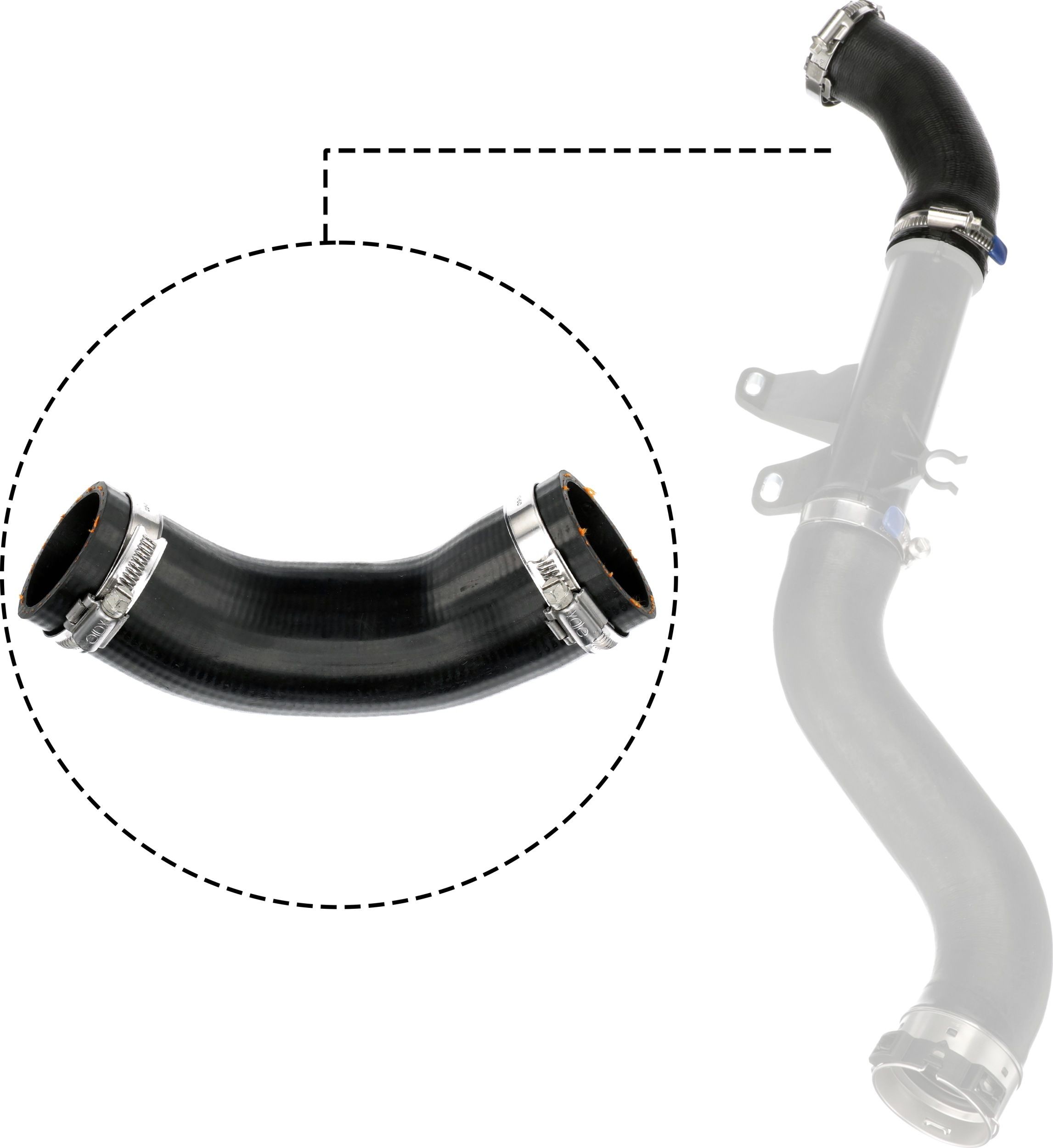 Great value for money - GATES Charger Intake Hose 09-1427