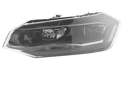 Volkswagen POLO Front headlights 18254982 VAN WEZEL 5751983V online buy