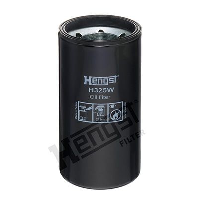 5602100000 HENGST FILTER H325W Oil filter 1 295 155 H 1