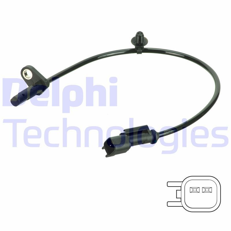 DELPHI SS20805 Ford TRANSIT 2015 Wheel speed sensor
