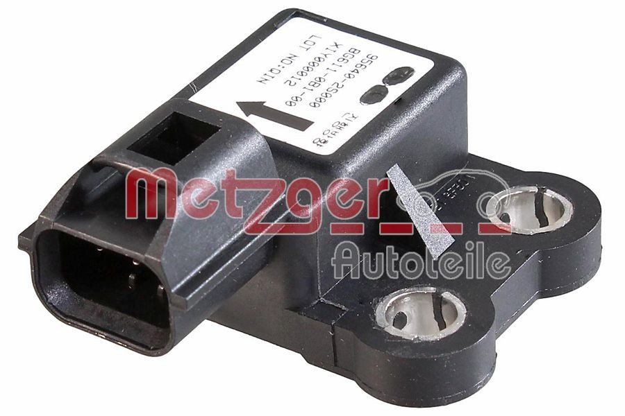 METZGER 09001487 Sensor, longitudinal- / lateral acceleration FIAT BRAVO in original quality