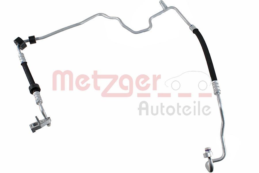 METZGER High Pressure Line, air conditioning 2360146 Mercedes-Benz E-Class 2004