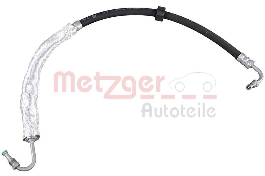 Original METZGER Power steering hose 2361109 for MERCEDES-BENZ C-Class