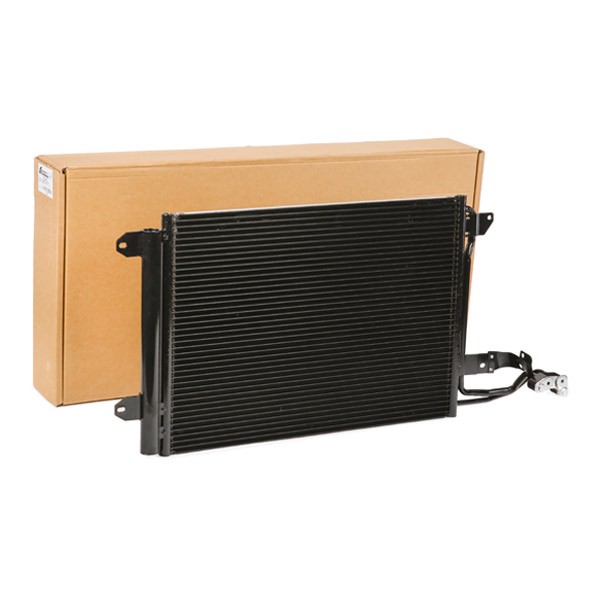 THERMOTEC with dryer, 550x450x16, Aluminium, 550mm Core Dimensions: 550x450x16 Condenser, air conditioning KTT110024 buy