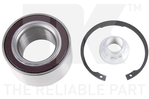 NK 763334 Wheel bearing 52x96x50 mm, with integrated ABS sensor