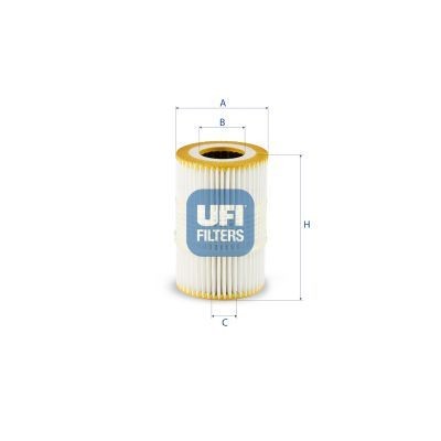 UFI 25.247.00 Oil filter 06E 115 562E