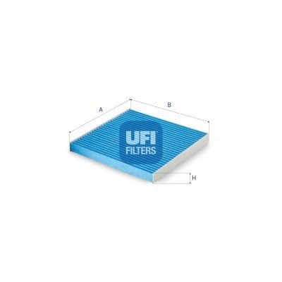 Original UFI AC filter 34.288.00 for RENAULT TWINGO