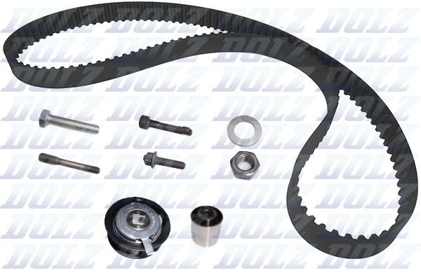 Volkswagen CADDY Cam belt kit 18261749 DOLZ SKD121 online buy