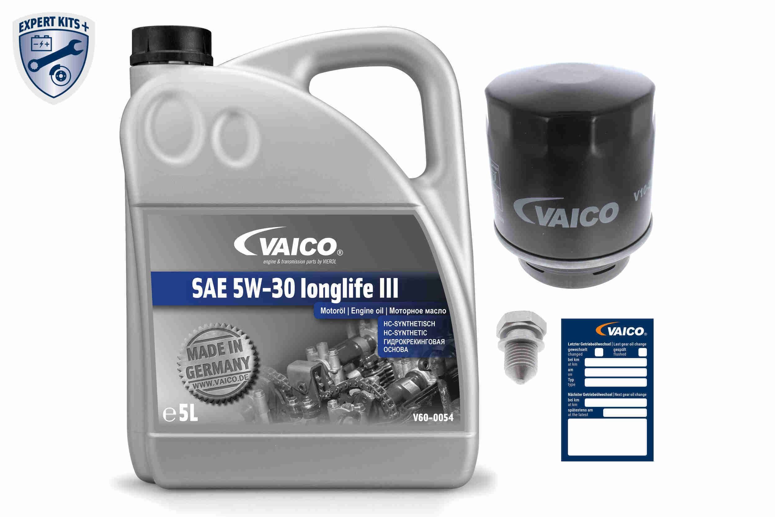 01459212 VAICO V603008 Service kit & filter set Touran Mk1 1.4 TSI 170 hp Petrol 2009 price