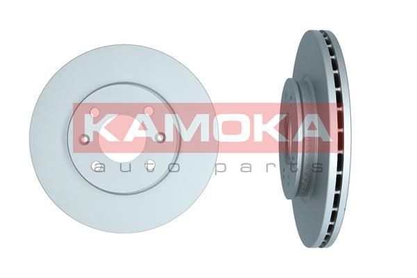 103346 KAMOKA Brake rotors KIA Front Axle, 256x22mm, 4x100, Vented, Coated