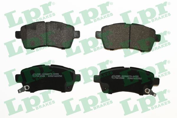 Suzuki SPLASH Set of brake pads 18263817 LPR 05P2252 online buy
