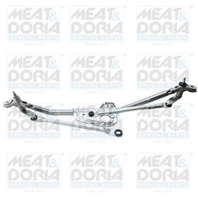 MEAT & DORIA Wiper transmission rear and front Audi A6 C5 Saloon new 227069