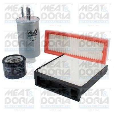 FKREN011 MEAT & DORIA Kit filtri RENAULT