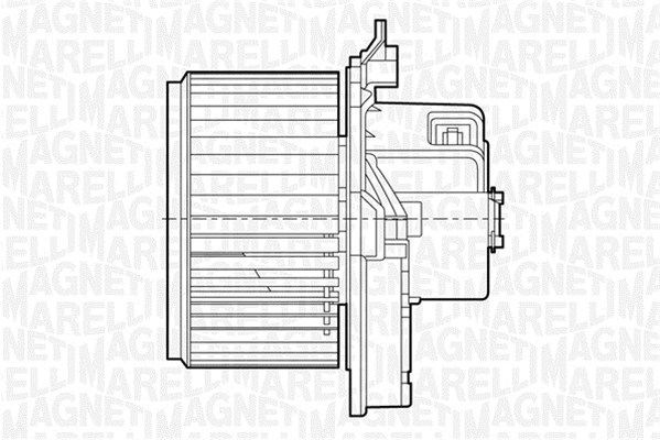 MTE532AX MAGNETI MARELLI 069412532010 Heater blower motor 71736003