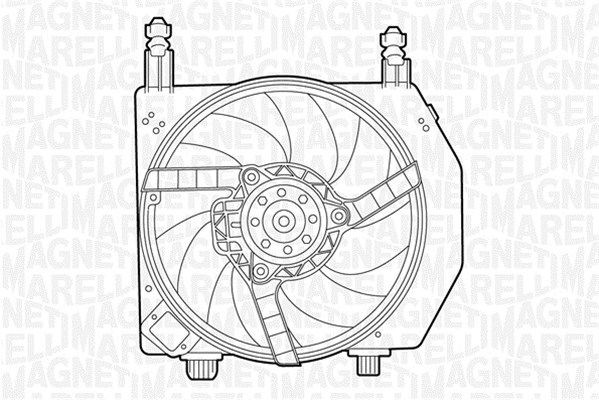 Ford PUMA Fan, radiator MAGNETI MARELLI 069422394010 cheap