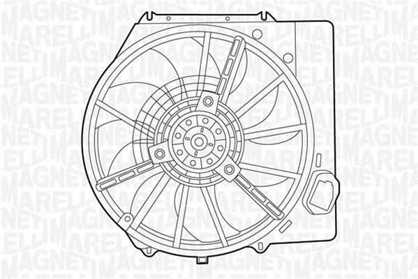 Ford TRANSIT Air conditioner fan 1827070 MAGNETI MARELLI 069422437010 online buy