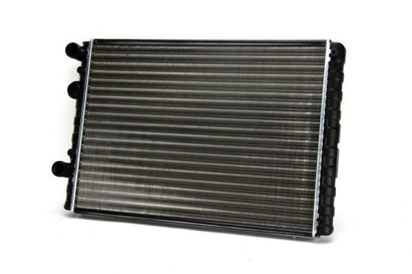 THERMOTEC D7W050TT Engine radiator Aluminium, Plastic, for vehicles without air conditioning, 378 x 508 x 32 mm, Manual Transmission, Mechanically jointed cooling fins