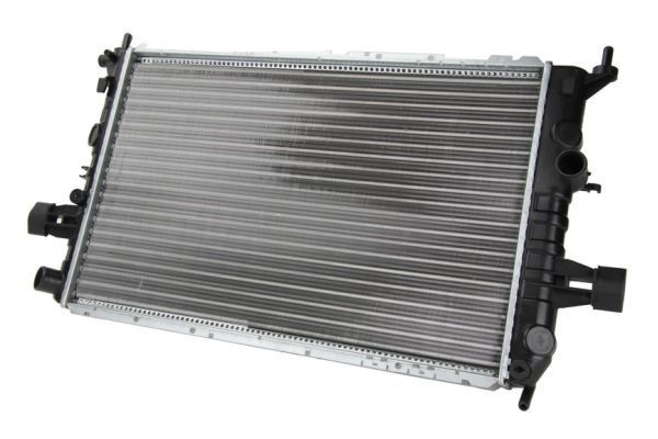 THERMOTEC D7X007TT Engine radiator Aluminium, Plastic, 600 x 369 x 32 mm, Manual Transmission, Mechanically jointed cooling fins