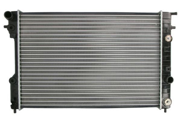 THERMOTEC D7X010TT Engine radiator Aluminium, Plastic, 452 x 653 x 32 mm, Manual-/optional automatic transmission, Mechanically jointed cooling fins