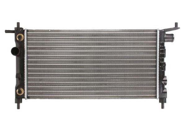 THERMOTEC D7X041TT Engine radiator Aluminium, Plastic, for vehicles without air conditioning, 530 x 285 x 26 mm, Automatic Transmission, Mechanically jointed cooling fins