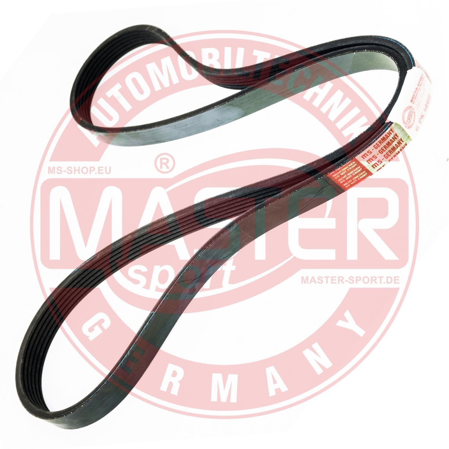 6PK1465-PCS-MS MASTER-SPORT Alternator belt SKODA 1465mm, 6