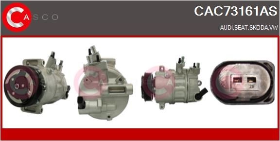 CASCO CAC73161AS Air conditioning compressor 1K0820859TX