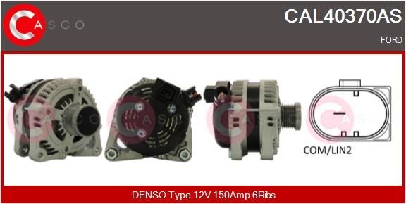 CASCO CAL40370AS Alternator Freewheel Clutch CV6T-10300-BE