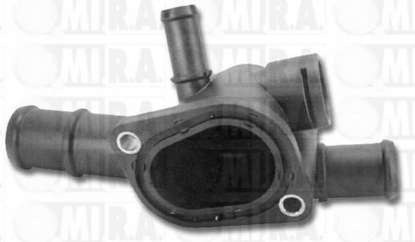 Coolant flange MI.R.A. Plastic, Front Axle, without thermostat - 15/2753