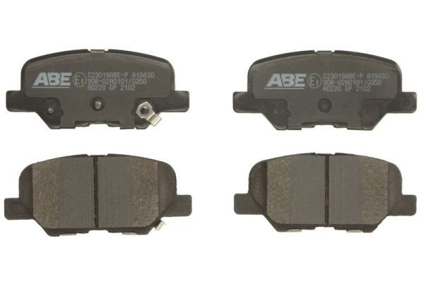 ABE C23019ABE-P Brake pad set 4605 B806
