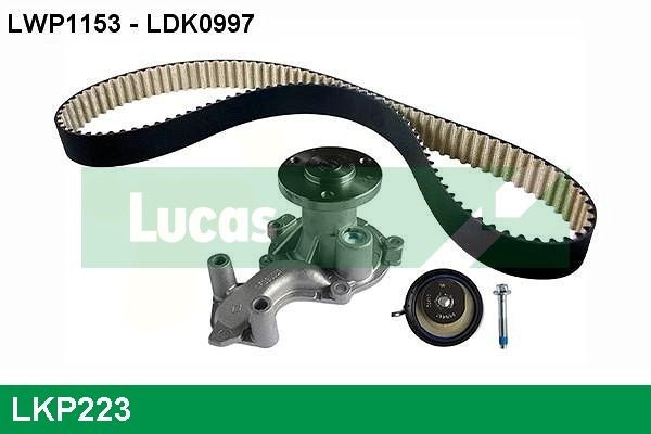 LUCAS LKP223 Water pump and timing belt kit E3BJ8B596AA